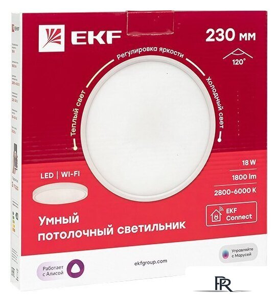 Светодиодная панель EKF 230 мм 18W Connect - Изображение №1 — Интернет-магазин ПроЗаказ