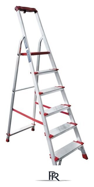 Лестница-стремянка Новая высота NV 3118 (6 ступеней) - Изображение №2 — Интернет-магазин ПроЗаказ