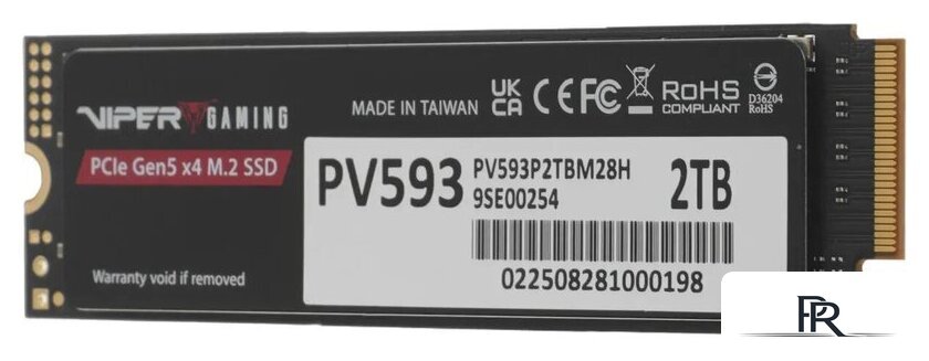 SSD Patriot Viper VP593 2TB PV593P2TBM28H - Изображение №3 — Интернет-магазин ПроЗаказ