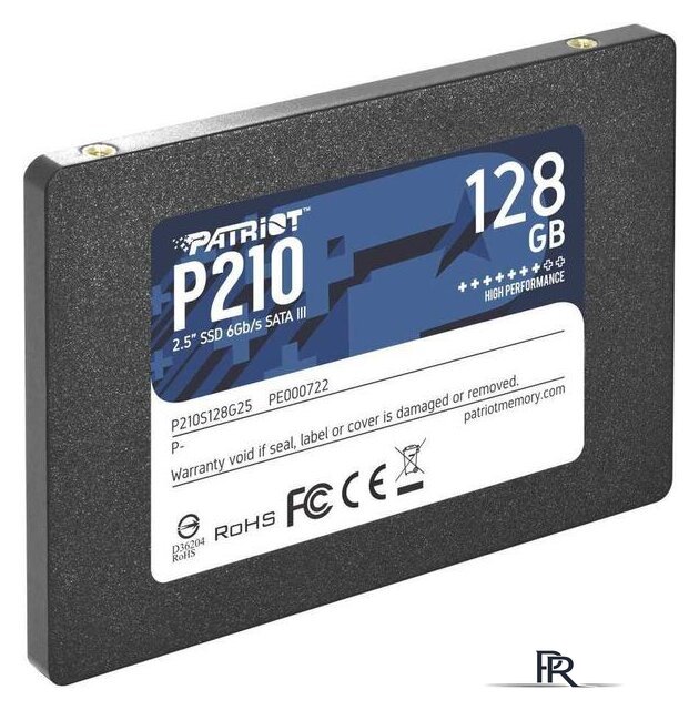 SSD Patriot P210 128GB P210S128G25 - Изображение №3 — Интернет-магазин ПроЗаказ