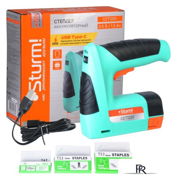 Степлер Sturm CET1201 - Изображение №1 — Интернет-магазин ПроЗаказ