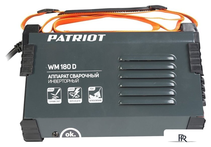 Сварочный инвертор Patriot WM 180D - Изображение №4 — Интернет-магазин ПроЗаказ