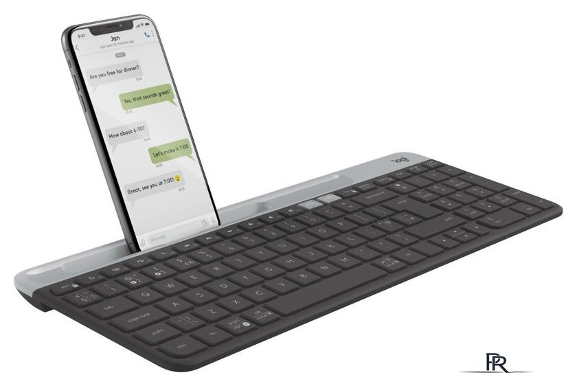 Клавиатура Logitech K580 Slim 920-009208 (графитовый) - Изображение №2 — Интернет-магазин ПроЗаказ
