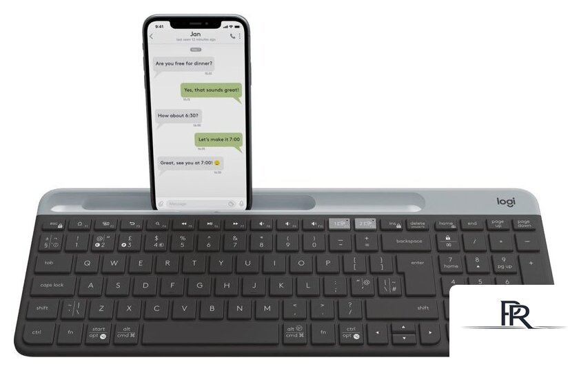 Клавиатура Logitech K580 Slim 920-009208 (графитовый) - Изображение №1 — Интернет-магазин ПроЗаказ