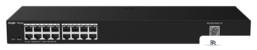 Настраиваемый коммутатор Ruijie Networks RG-ES216GC - Изображение №1 — Интернет-магазин ПроЗаказ