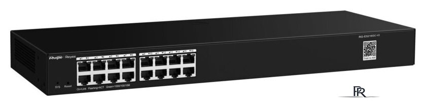 Настраиваемый коммутатор Ruijie Networks RG-ES216GC - Изображение №3 — Интернет-магазин ПроЗаказ
