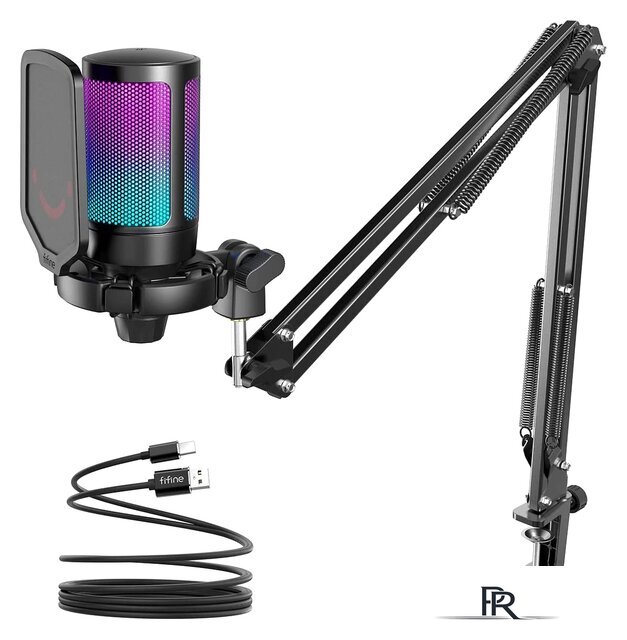 Проводной микрофон FIFINE A6T (черный) - Изображение №1 — Интернет-магазин ПроЗаказ