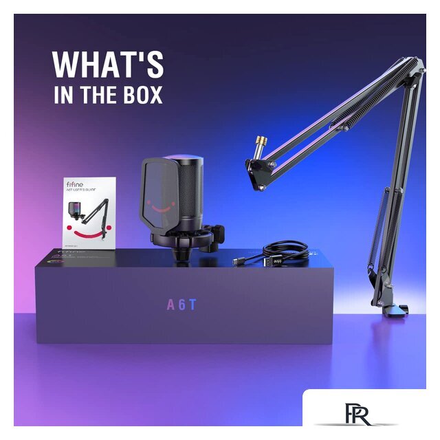 Проводной микрофон FIFINE A6T (черный) - Изображение №6 — Интернет-магазин ПроЗаказ