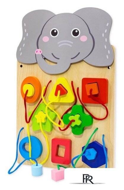 Бизиборд Alatoys Настенная бизидоска Слоник ББ608 - Изображение №2 — Интернет-магазин ПроЗаказ