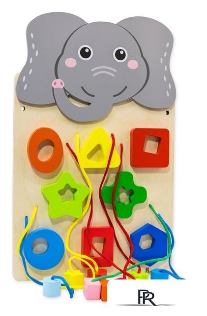 Бизиборд Alatoys Настенная бизидоска Слоник ББ608 - Изображение №3 — Интернет-магазин ПроЗаказ