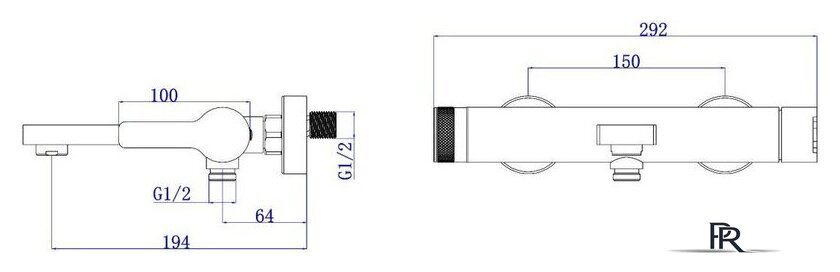 Смеситель AV Engineering AVBON3-BW0 - Изображение №2 — Интернет-магазин ПроЗаказ