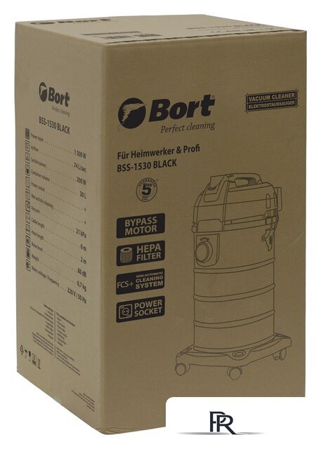 Пылесос Bort BSS-1530 Black - Изображение №15 — Интернет-магазин ПроЗаказ