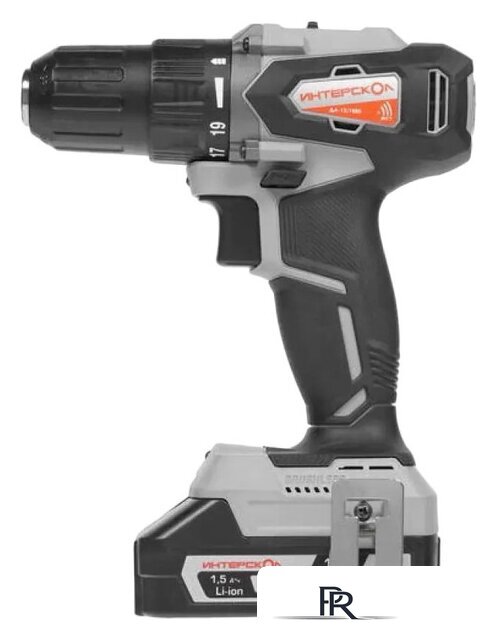 Дрель-шуруповерт Интерскол ДА-13/18ВК (с 2-мя АКБ 1.5 Ah, кейс) - Изображение №1 — Интернет-магазин ПроЗаказ
