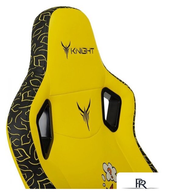 Игровое (геймерское) кресло Knight Craft Dragon (желтый экокожа) - Изображение №15 — Интернет-магазин ПроЗаказ