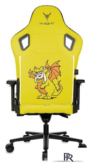 Игровое (геймерское) кресло Knight Craft Dragon (желтый экокожа) - Изображение №11 — Интернет-магазин ПроЗаказ