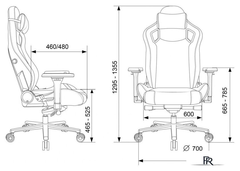 Игровое (геймерское) кресло Knight Craft Dragon (желтый экокожа) - Изображение №26 — Интернет-магазин ПроЗаказ
