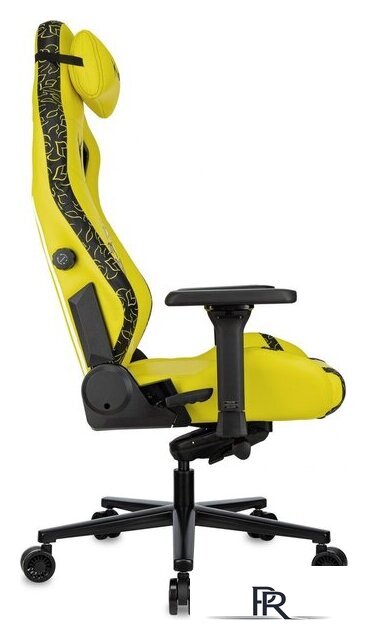 Игровое (геймерское) кресло Knight Craft Dragon (желтый экокожа) - Изображение №2 — Интернет-магазин ПроЗаказ