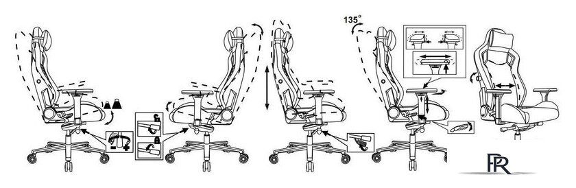 Игровое (геймерское) кресло Knight Craft Dragon (желтый экокожа) - Изображение №27 — Интернет-магазин ПроЗаказ