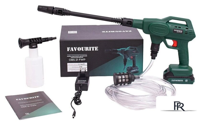 Мойка высокого давления Favourite OBS 21 FWP (с 1-им АКБ) - Изображение №1 — Интернет-магазин ПроЗаказ