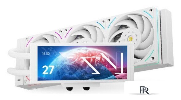 Система жидкостного охлаждения для процессора Thermalright Trofeo Vision 360 ARGB (белый) - Изображение №2 — Интернет-магазин ПроЗаказ