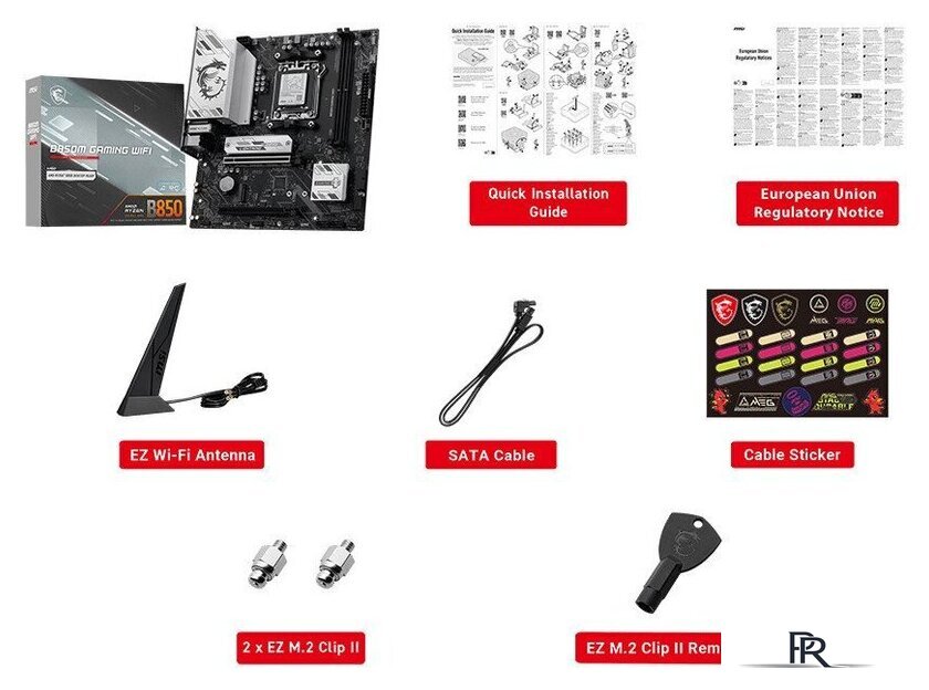 Материнская плата MSI B850M Gaming WiFi - Изображение №6 — Интернет-магазин ПроЗаказ