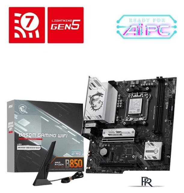 Материнская плата MSI B850M Gaming WiFi - Изображение №5 — Интернет-магазин ПроЗаказ