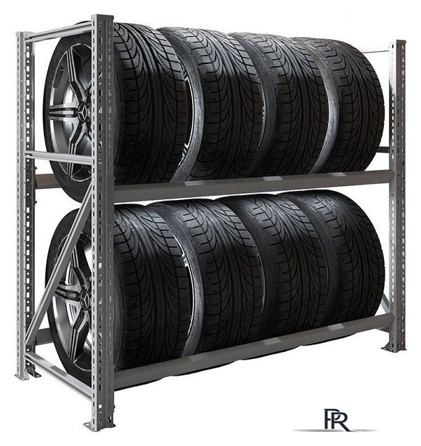 Стеллаж Практик MS Pro 1200/1353x606 стационарный для хранения 8 шин - Изображение №1 — Интернет-магазин ПроЗаказ