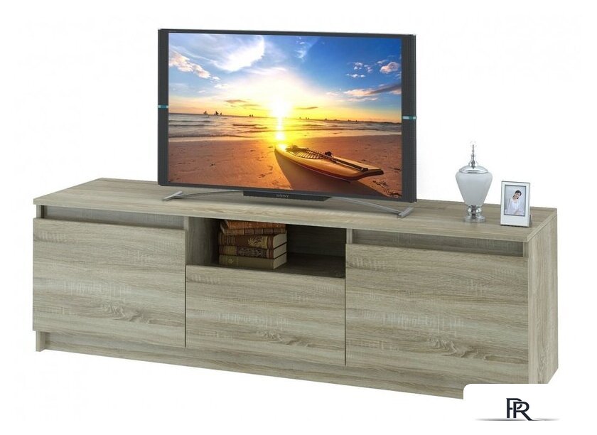 Тумба НК-Мебель Ларго 71160300 (дуб сонома) - Изображение №1 — Интернет-магазин ПроЗаказ