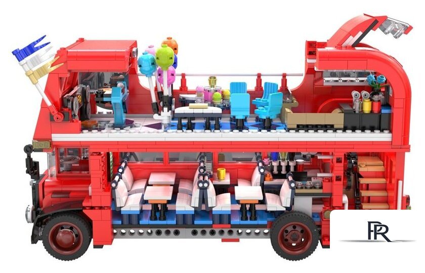 Конструктор CaDa London Vintage Tour Bus C59008W - Изображение №4 — Интернет-магазин ПроЗаказ