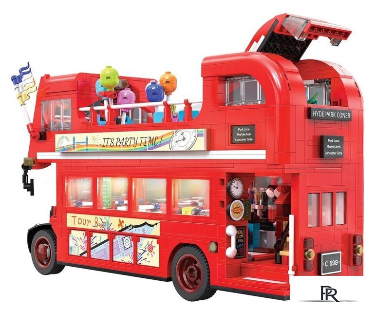 Конструктор CaDa London Vintage Tour Bus C59008W - Изображение №3 — Интернет-магазин ПроЗаказ