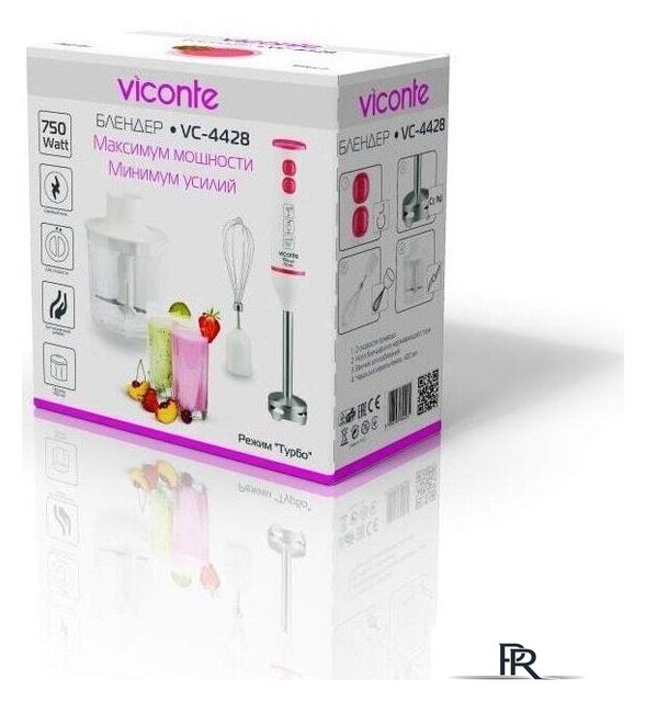 Погружной блендер Viconte VC-4428 - Изображение №2 — Интернет-магазин ПроЗаказ