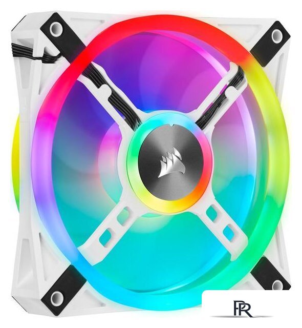 Комплект вентиляторов для корпуса Corsair iCUE QL140 RGB White Dual Pack CO-9050106-WW - Изображение №4 — Интернет-магазин ПроЗаказ