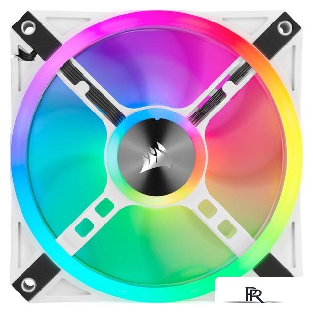 Комплект вентиляторов для корпуса Corsair iCUE QL140 RGB White Dual Pack CO-9050106-WW - Изображение №5 — Интернет-магазин ПроЗаказ