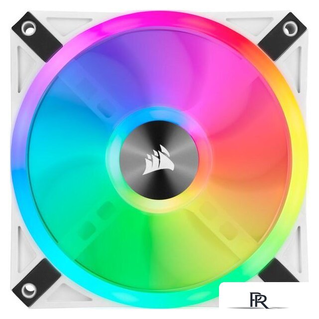 Комплект вентиляторов для корпуса Corsair iCUE QL140 RGB White Dual Pack CO-9050106-WW - Изображение №3 — Интернет-магазин ПроЗаказ
