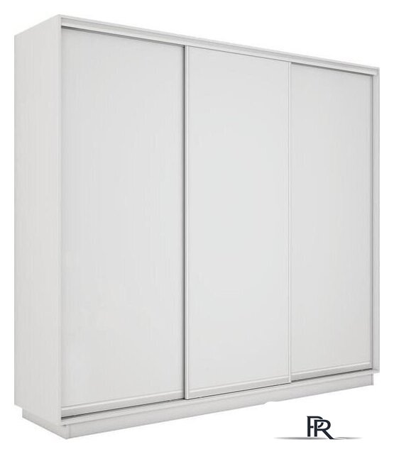 Шкаф-купе Трия Румер-2 СШК 3.180.60-11.11.11 3-х дверный (белый снег/белый снег) - Изображение №1 — Интернет-магазин ПроЗаказ