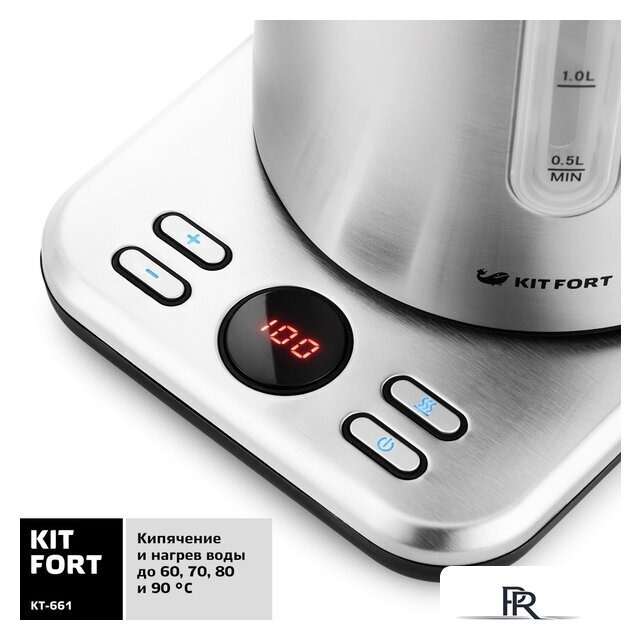 Электрический чайник Kitfort KT-661 - Изображение №3 — Интернет-магазин ПроЗаказ