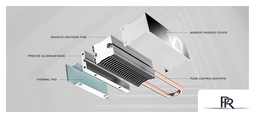 Радиатор для SSD ID-Cooling Zero M15 - Изображение №9 — Интернет-магазин ПроЗаказ