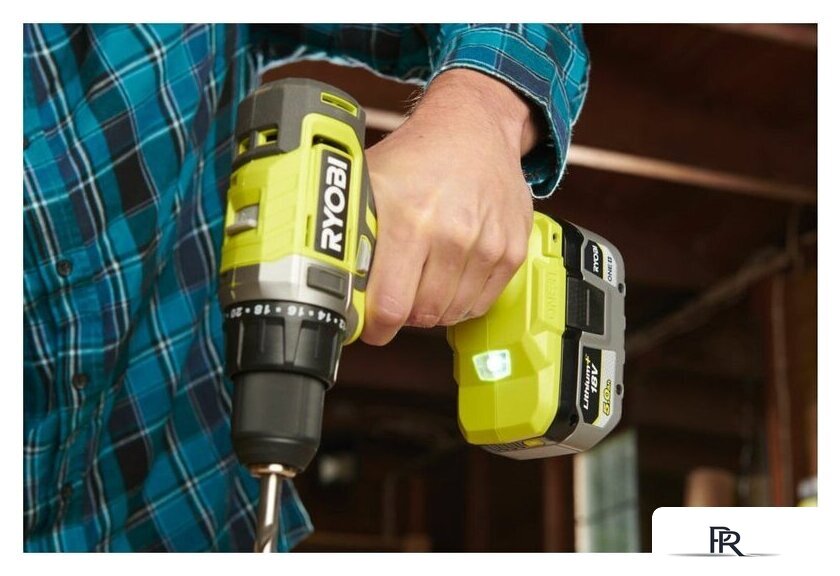 Дрель-шуруповерт Ryobi RDD18-2C415S 5133005612 (с 2-мя АКБ, сумка) - Изображение №7 — Интернет-магазин ПроЗаказ