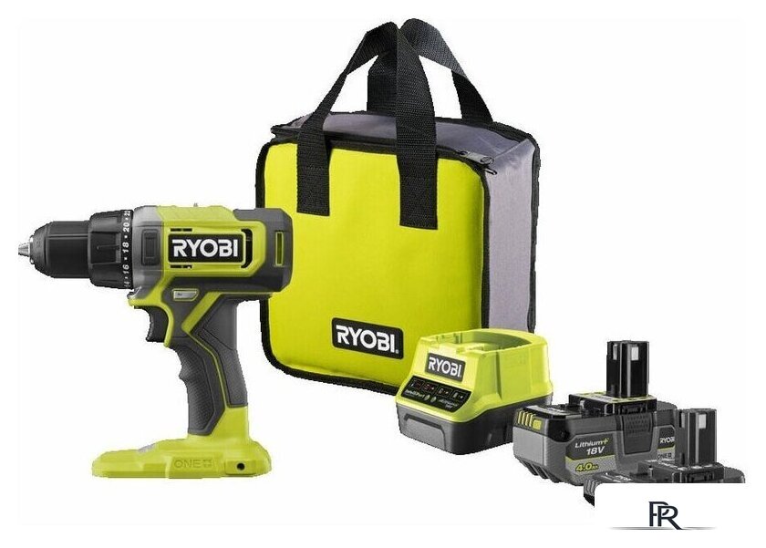 Дрель-шуруповерт Ryobi RDD18-2C415S 5133005612 (с 2-мя АКБ, сумка) - Изображение №1 — Интернет-магазин ПроЗаказ