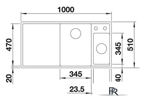 Кухонная мойка Blanco Axia III 6 S (разделочная доска из ясеня, серый беж) 524650 - Изображение №2 — Интернет-магазин ПроЗаказ