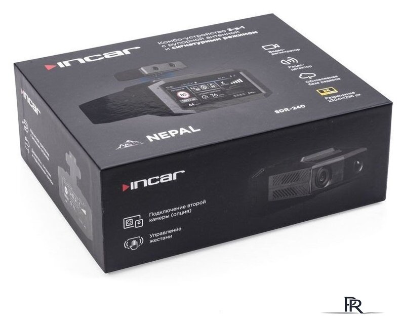 Видеорегистратор-радар детектор-GPS информатор (3в1) Incar SDR-245 Nepal / GPS - Изображение №5 — Интернет-магазин ПроЗаказ