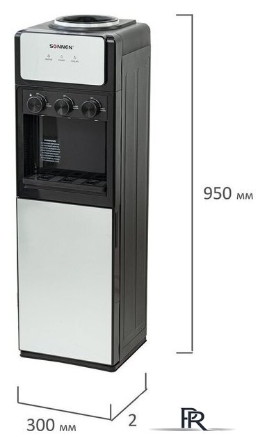 Кулер для воды Sonnen FSE-03Ri 455743 - Изображение №12 — Интернет-магазин ПроЗаказ