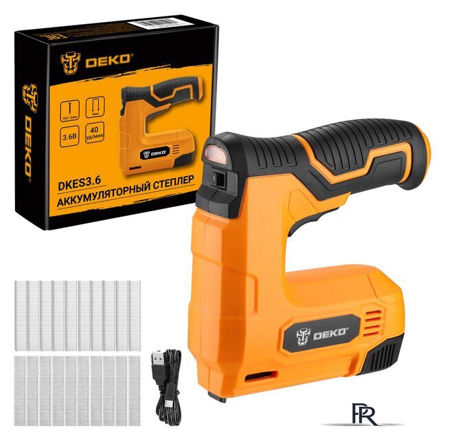 Степлер Deko DKES3.6 065-0497 (с АКБ) - Изображение №1 — Интернет-магазин ПроЗаказ