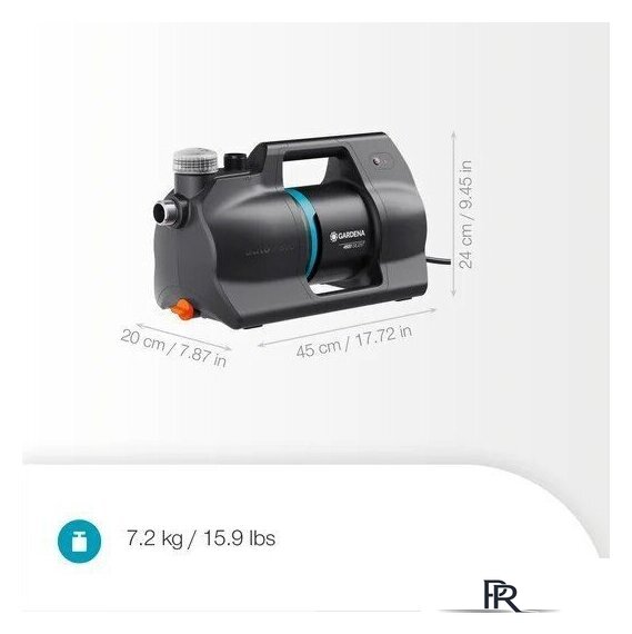 Садовый насос Gardena 4600 Silent 9070-20 - Изображение №5 — Интернет-магазин ПроЗаказ