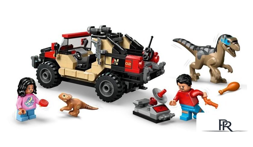 Конструктор LEGO Jurassic World Побег Раптора по бездорожью 76972 - Изображение №7 — Интернет-магазин ПроЗаказ