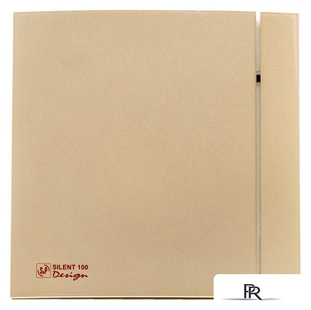 Осевой вентилятор Soler&Palau Silent-100 CHZ Champagne Design 5210402300-434300 - Изображение №1 — Интернет-магазин ПроЗаказ