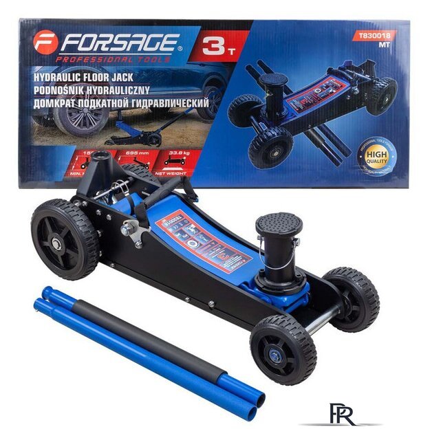 Подкатной домкрат FORSAGE F-T830018 MT - Изображение №4 — Интернет-магазин ПроЗаказ