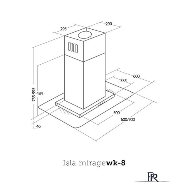 Кухонная вытяжка Akpo Isla Mirage 60 WK-9 - Изображение №3 — Интернет-магазин ПроЗаказ