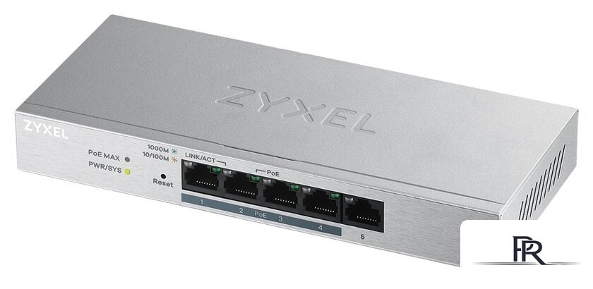 Настраиваемый коммутатор Zyxel GS1200-5HP v2 - Изображение №1 — Интернет-магазин ПроЗаказ