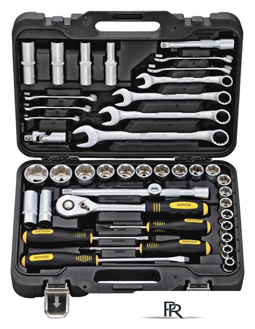 Универсальный набор инструментов Berger BG042-12 (42 предмета) - Изображение №1 — Интернет-магазин ПроЗаказ